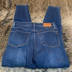 Madewell 
10" High-Rise Skinny Jeans in Danny Wash: TENCEL Denim Edition Size 28